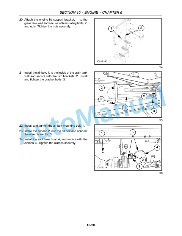 New Holland CR920, CR940, CR960, CR970 Combine Repair Manual 87600554 2 New Holland CR920, CR940, CR960, CR970 Combine Repair Manual 87600554-2