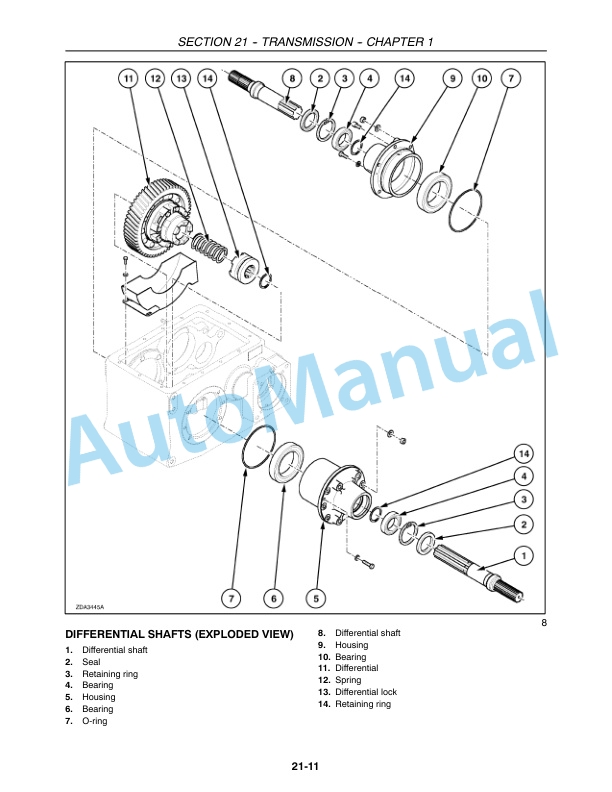 New Holland CR920, CR940, CR960, CR970 Combine Repair Manual 87600555 3 New Holland CR920, CR940, CR960, CR970 Combine Repair Manual 87600555-3