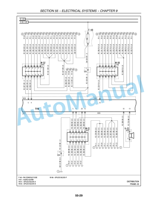 New Holland CR920, CR940, CR960, CR970 Combine Repair Manual 87600561-2