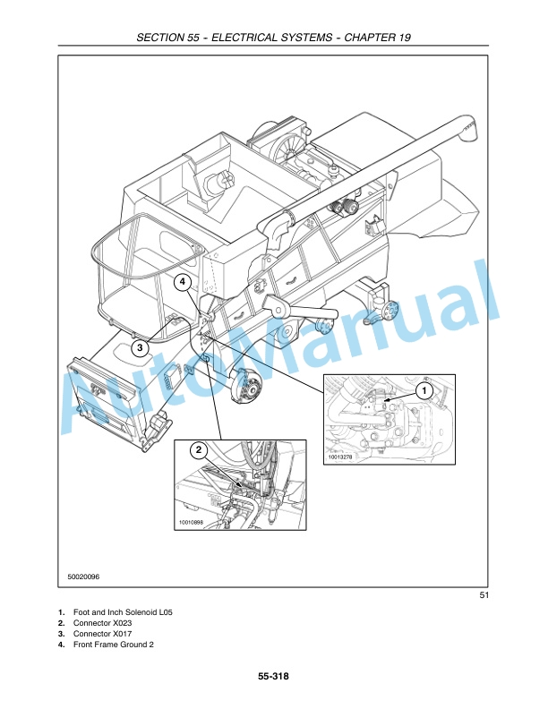 New Holland CR920, CR940, CR960, CR970 Combine Repair Manual 87600564-5