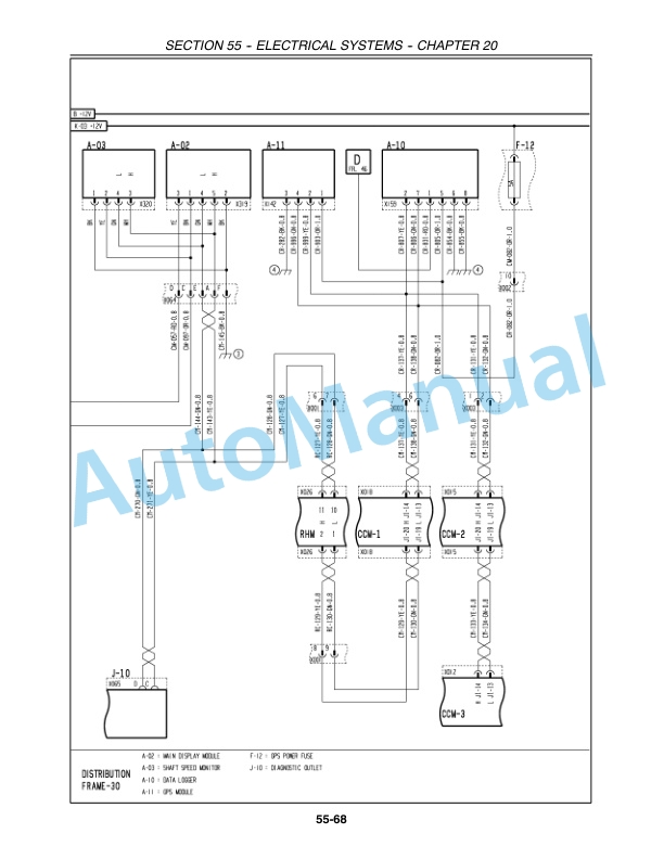 New Holland CR920, CR940, CR960, CR970 Combine Repair Manual 87600565 2 New Holland CR920, CR940, CR960, CR970 Combine Repair Manual 87600565-2