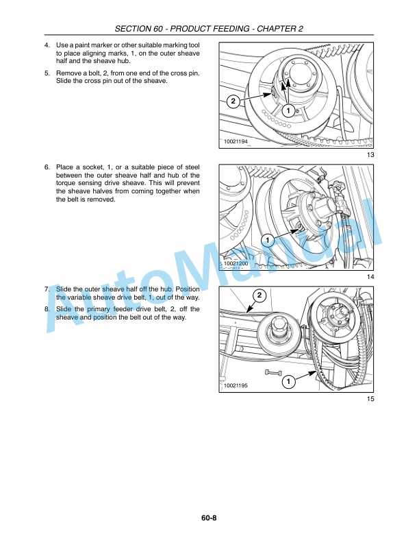 New Holland CR920, CR940, CR960, CR970 Combine Repair Manual 87600567 2 New Holland CR920, CR940, CR960, CR970 Combine Repair Manual 87600567-2
