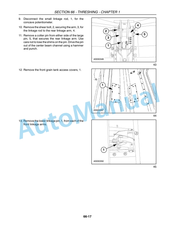 New Holland CR920, CR940, CR960, CR970 Combine Repair Manual 87600567 4 New Holland CR920, CR940, CR960, CR970 Combine Repair Manual 87600567-4