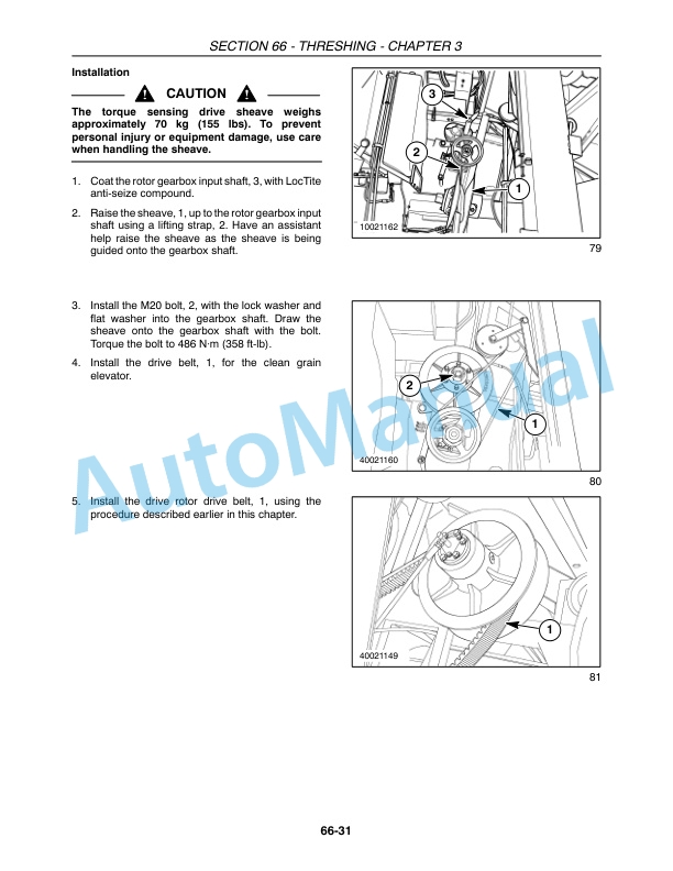 New Holland CR920, CR940, CR960, CR970 Combine Repair Manual 87600567 5 New Holland CR920, CR940, CR960, CR970 Combine Repair Manual 87600567-5
