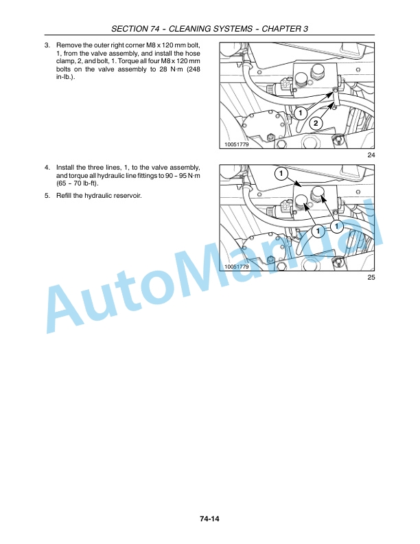 New Holland CR920, CR940, CR960, CR970 Combine Repair Manual 87600568 4 New Holland CR920, CR940, CR960, CR970 Combine Repair Manual 87600568-4