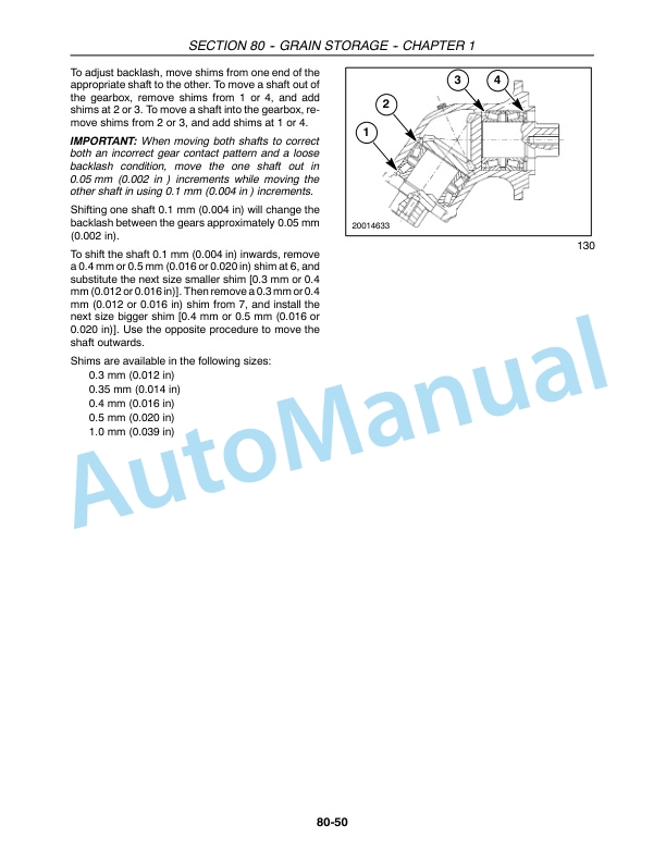 New Holland CR920, CR940, CR960, CR970 Combine Repair Manual 87600569 2 New Holland CR920, CR940, CR960, CR970 Combine Repair Manual 87600569-2
