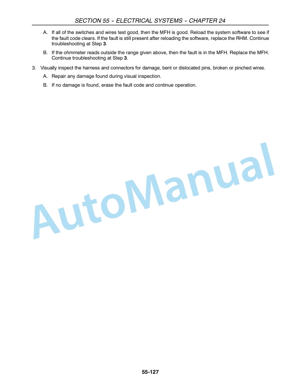 New Holland CR920, CR940, CR960, CR970 Combine Repair Manual 87600570 5 New Holland CR920, CR940, CR960, CR970 Combine Repair Manual 87600570 - Image 5