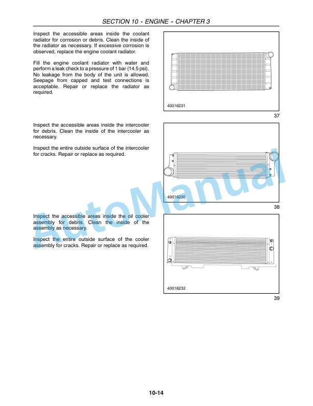 New Holland CR940, CR960, CR970 Combine Repair Manual 87682453-3