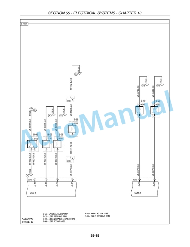 New Holland CR940, CR960, CR970 Combine Repair Manual 87682458 2 New Holland CR940, CR960, CR970 Combine Repair Manual 87682458-2