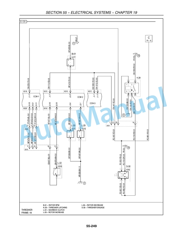 New Holland CR940, CR960, CR970 Combine Repair Manual 87682460 5 New Holland CR940, CR960, CR970 Combine Repair Manual 87682460-5
