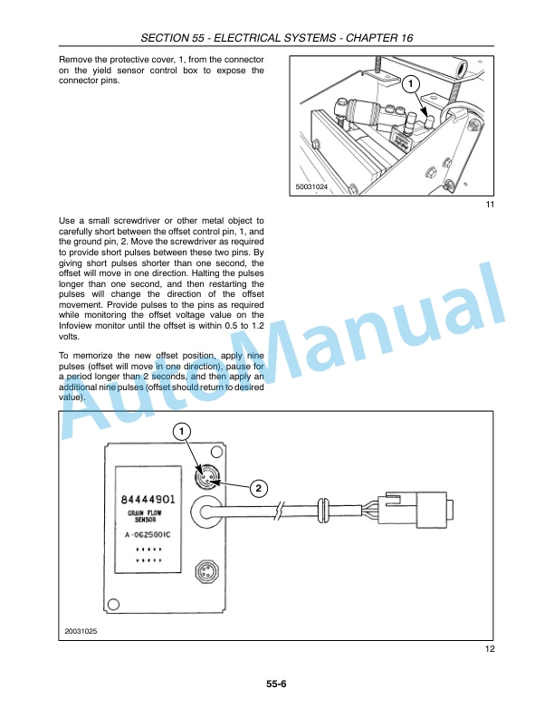 New Holland CR940, CR960, CR970 Combine Repair Manual 87682467 3 New Holland CR940, CR960, CR970 Combine Repair Manual 87682467 - Image 3
