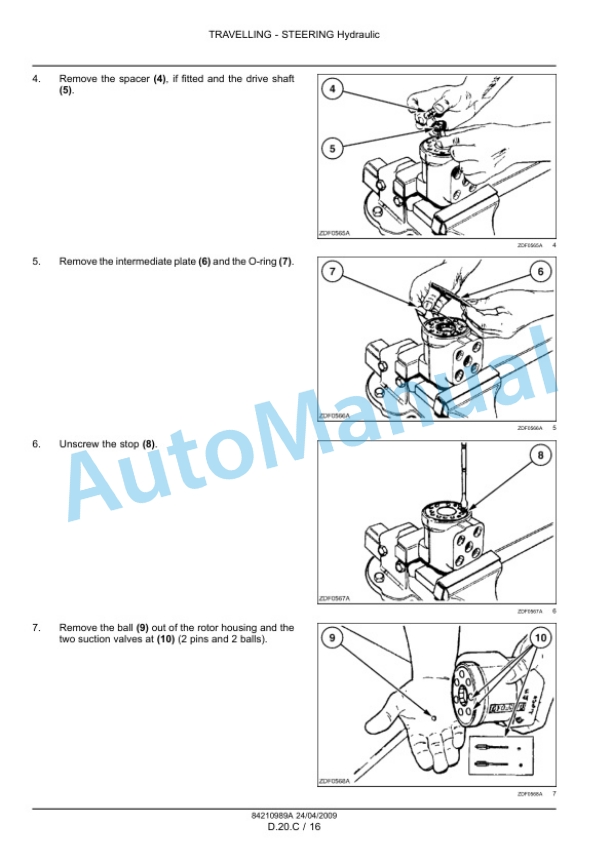 New Holland CSX7000 Service Manual 84210989A 4 New Holland CSX7000 Service Manual 84210989A-4