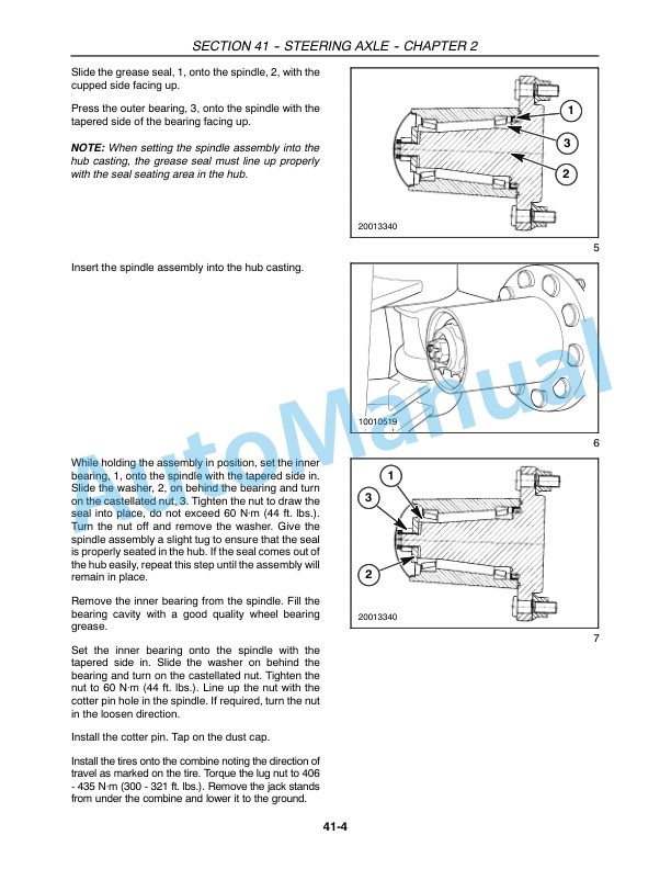 New Holland CX Series Repair Manual 86978876 3 New Holland CX Series Repair Manual 86978876-3