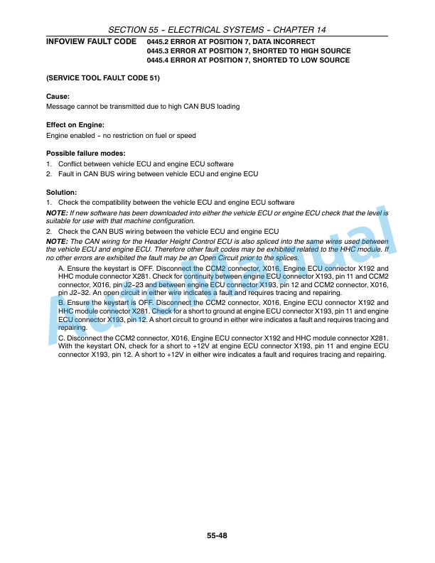 New Holland CX Series Repair Manual 87360010 2 New Holland CX Series Repair Manual 87360010-2