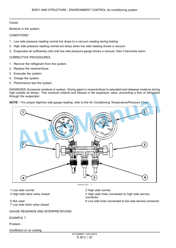 New Holland CX8030 - CR9090 Elevation Combine Repair Manual 87725889B1 4 New Holland CX8030 - CR9090 Elevation Combine Repair Manual 87725889B1-4