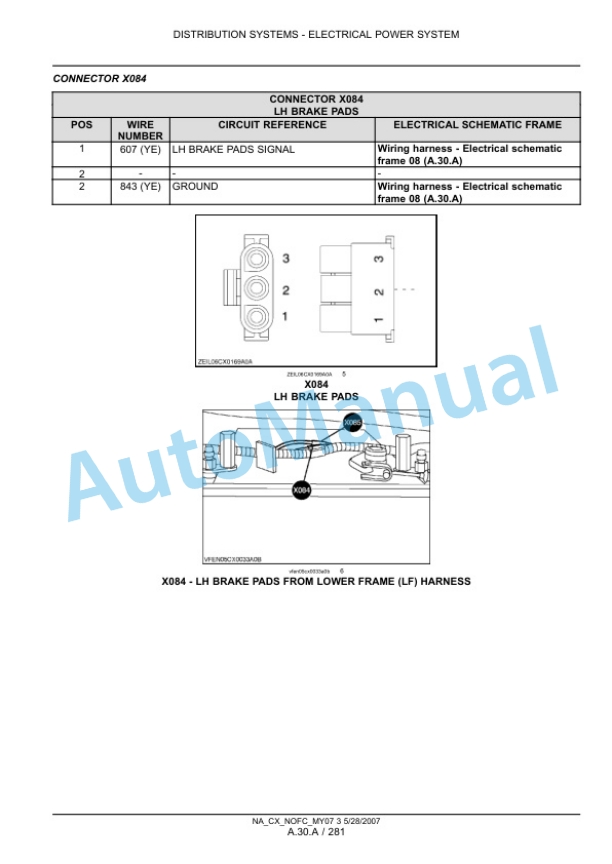New Holland CX8070, CX8080, CX8090 Combine Repair Manual 87690999 5 New Holland CX8070, CX8080, CX8090 Combine Repair Manual 87690999-5