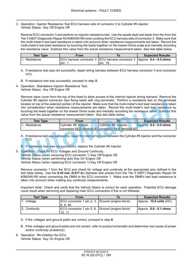 New Holland D125C Stage IIIB Crawler Dozer Service Manual 47907874 4 New Holland D125C Stage IIIB Crawler Dozer Service Manual 47907874 - Image 4