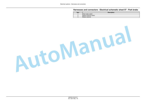 New Holland D125C Tier 2 Crawler Dozer Service Manual 48080036 3 New Holland D125C Tier 2 Crawler Dozer Service Manual 48080036 - Image 3