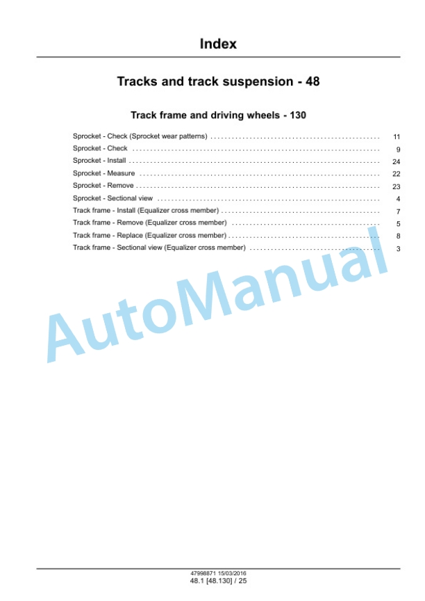New Holland D140B Crawler Dozer Service Manual 47998871 3 New Holland D140B Crawler Dozer Service Manual 47998871 - Image 3