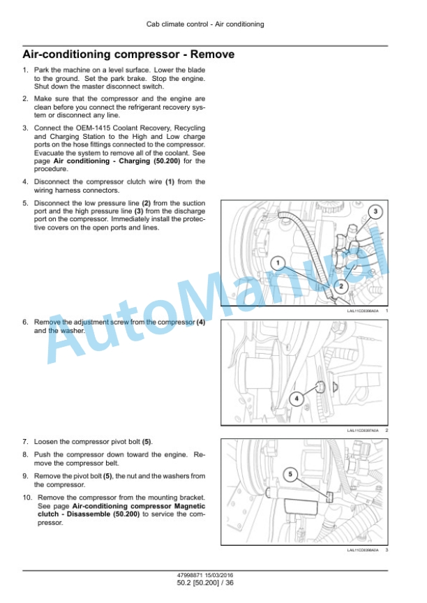 New Holland D140B Crawler Dozer Service Manual 47998871 4 New Holland D140B Crawler Dozer Service Manual 47998871 - Image 4