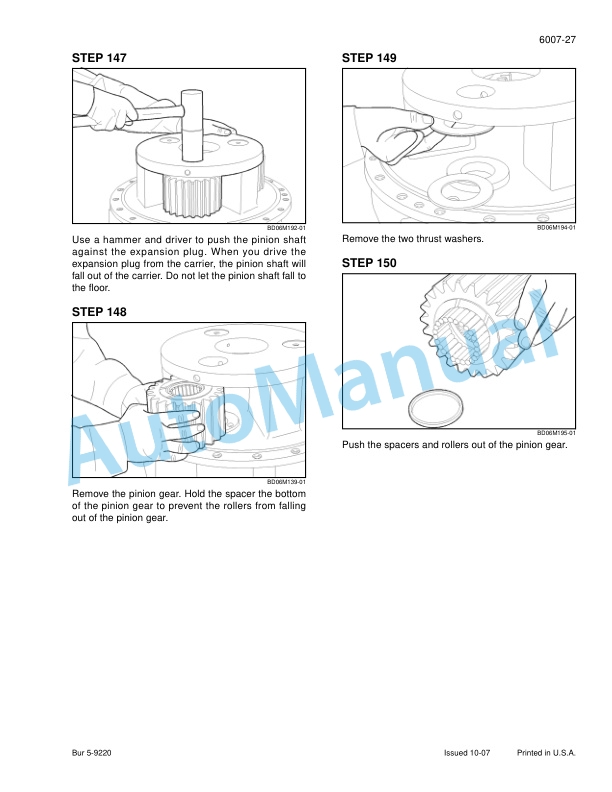 New Holland D150B Crawler Dozer Repair Manual 87693704 4 New Holland D150B Crawler Dozer Repair Manual 87693704-4