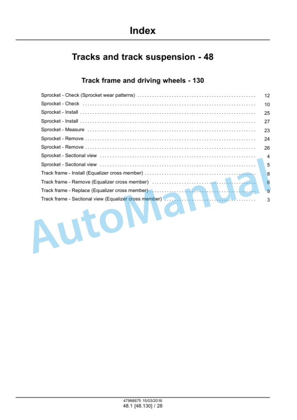 New Holland D150B Crawler Dozer Service Manual 47998875 3 New Holland D150B Crawler Dozer Service Manual 47998875 - Image 3