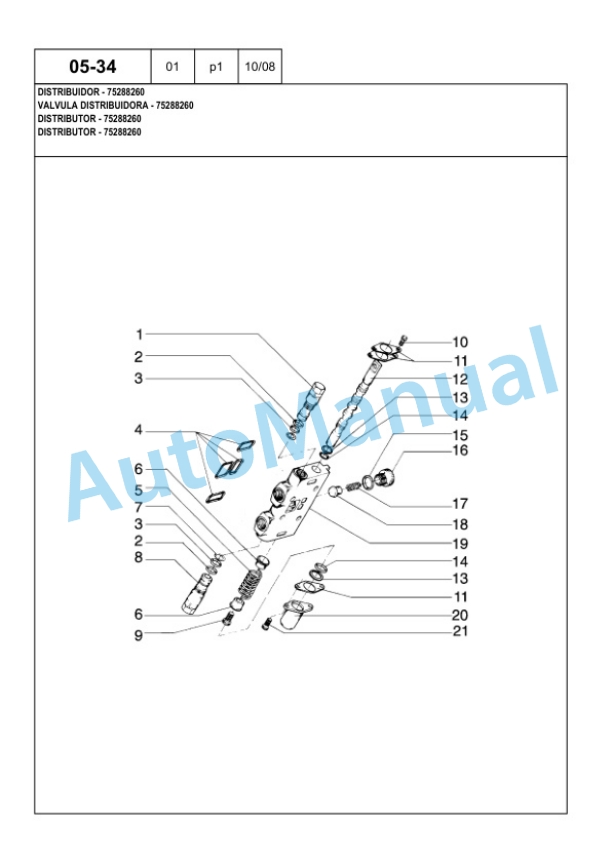 New Holland D170 Crawler Tractor Parts Catalogue 84224843 BR 5 New Holland D170 Crawler Tractor Parts Catalogue 84224843 BR-5