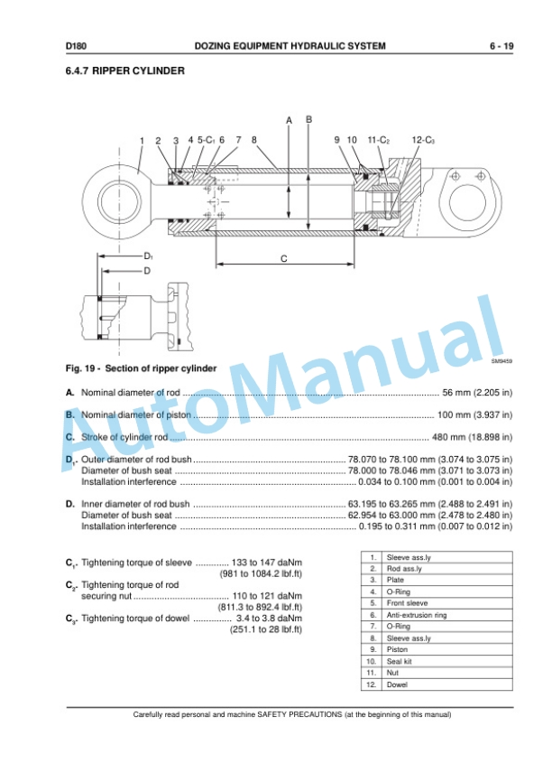 New Holland D180 Crawler Dozer Workshop Manual 6041352200 5 New Holland D180 Crawler Dozer Workshop Manual 6041352200-5