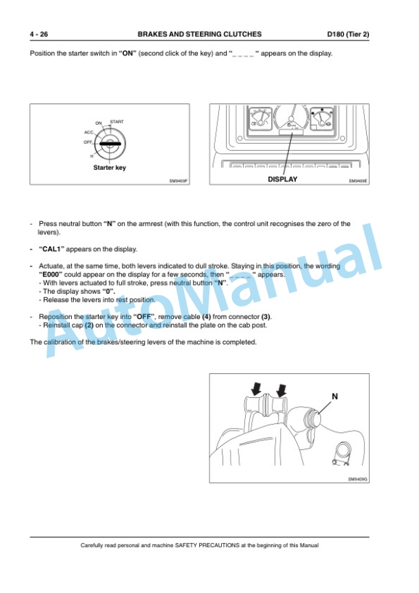 New Holland D180 Tier 2 Crawler Dozer Workshop Manual 6040239001 4 New Holland D180 Tier 2 Crawler Dozer Workshop Manual 6040239001-4