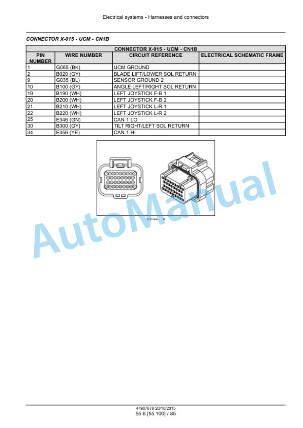 New Holland D180C Stage IIIB Crawler Dozer Service Manual 47907878 3 New Holland D180C Stage IIIB Crawler Dozer Service Manual 47907878 - Image 3