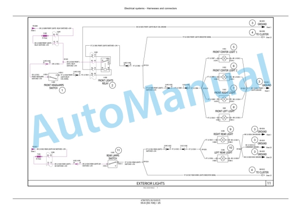 New Holland D180C Tier 2 Crawler Dozer Service Manual 47907879 3 New Holland D180C Tier 2 Crawler Dozer Service Manual 47907879 - Image 3