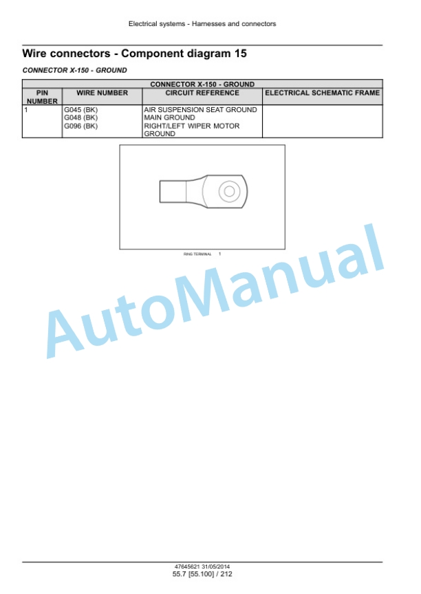 New Holland D180C Tier 4 Crawler Dozer Service Manual 47645621 3 New Holland D180C Tier 4 Crawler Dozer Service Manual 47645621 - Image 3