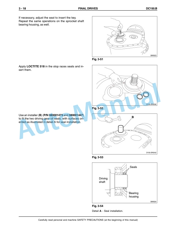 New Holland DC150.B Tier 2 Crawler Dozer Workshop Manual 6036708100 3 New Holland DC150.B Tier 2 Crawler Dozer Workshop Manual 6036708100 - Image 3