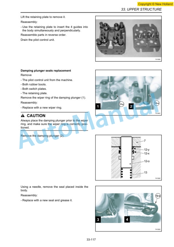 New Holland E150BSR Blade Runner Service Manual 87493625A 4 New Holland E150BSR Blade Runner Service Manual 87493625A - Image 4