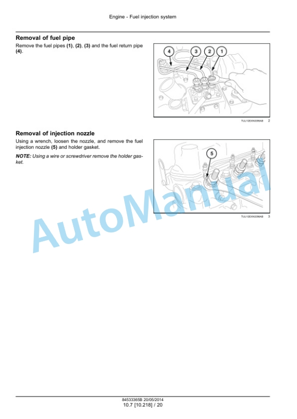 New Holland E16B, E18B Mini Excavator Service Manual 84533365B 2 New Holland E16B, E18B Mini Excavator Service Manual 84533365B-2