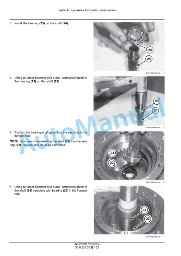 New Holland E16B, E18B Mini Excavator Service Manual 84533365B 4 New Holland E16B, E18B Mini Excavator Service Manual 84533365B-4