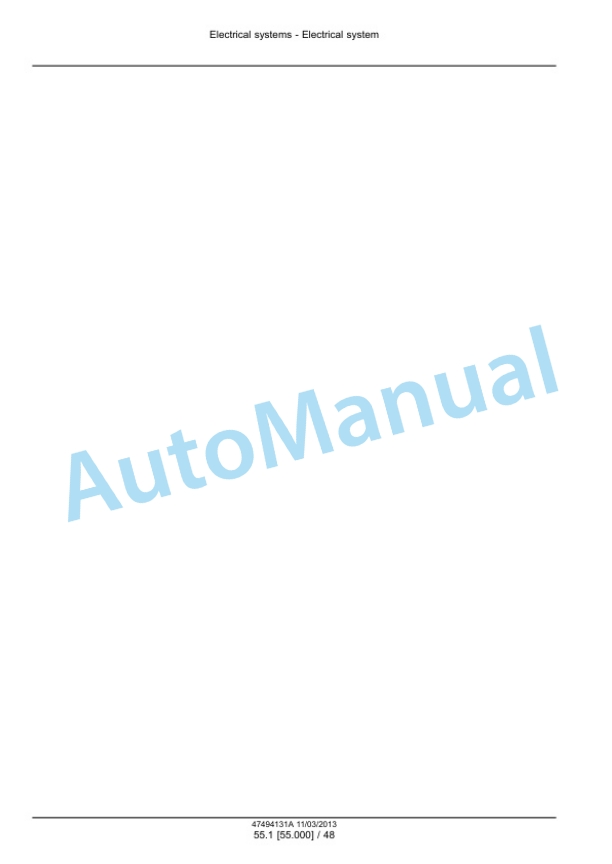New Holland E175C Crawler Excavator Service Manual 47494131A 4 New Holland E175C Crawler Excavator Service Manual 47494131A-4