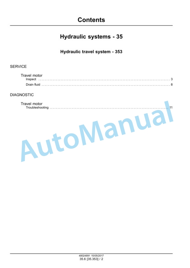 New Holland E175C EVO Crawler Excavator Service Manual 48024891 2 New Holland E175C EVO Crawler Excavator Service Manual 48024891-2