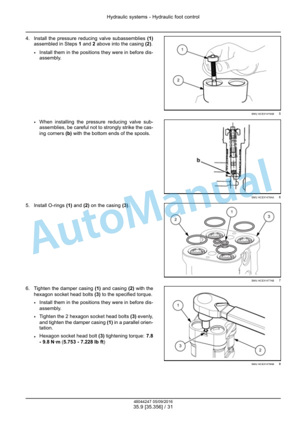 New Holland E175C EVO Tier III Crawler Excavator Service Manual 48044247 3 New Holland E175C EVO Tier III Crawler Excavator Service Manual 48044247 - Image 3