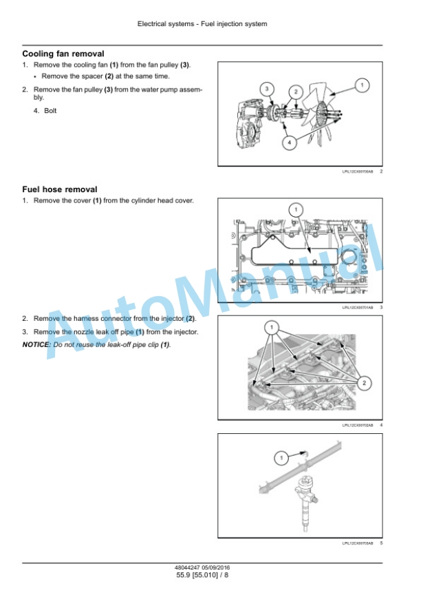New Holland E175C EVO Tier III Crawler Excavator Service Manual 48044247 5 New Holland E175C EVO Tier III Crawler Excavator Service Manual 48044247 - Image 5