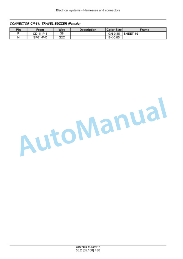 New Holland E17C Mini Excavator Service Manual 48127424 5 New Holland E17C Mini Excavator Service Manual 48127424 - Image 5