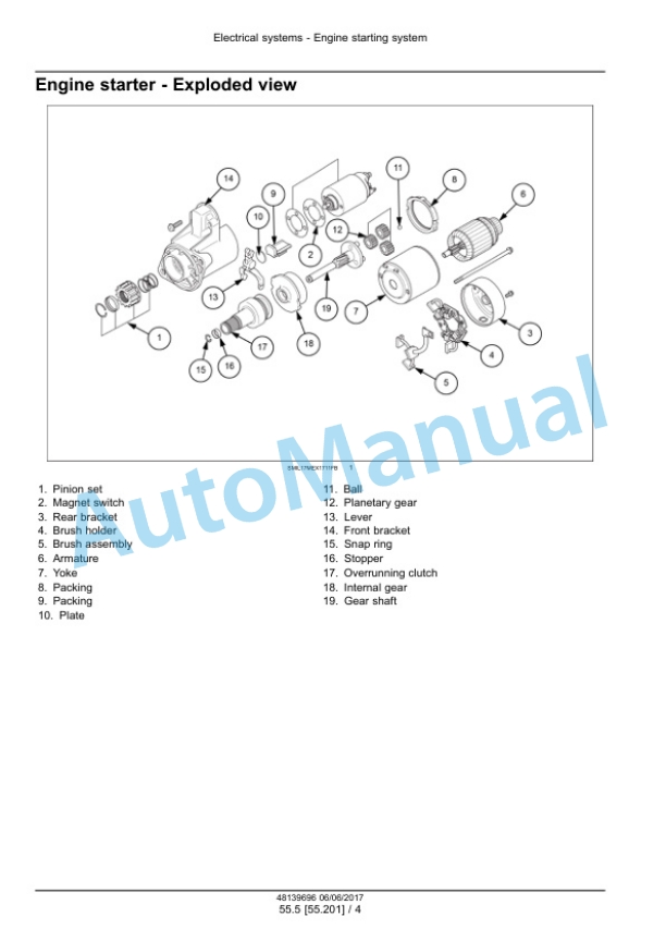 New Holland E18C Cab, E18C Canopy Tier IV Engine Service Manual 48139696 5 New Holland E18C Cab, E18C Canopy Tier IV Engine Service Manual 48139696 - Image 5