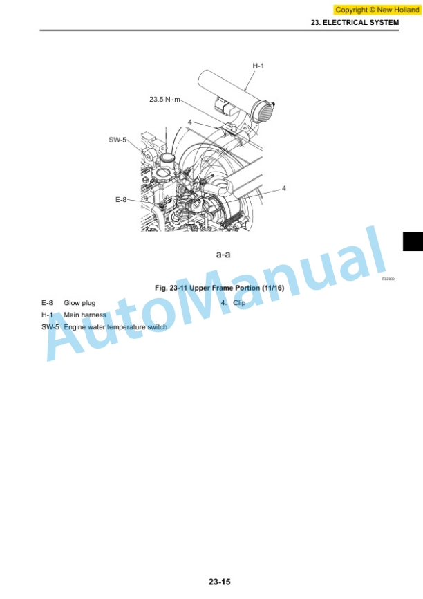 New Holland E18SR Mini Excavator Service Manual 87677528A 2 New Holland E18SR Mini Excavator Service Manual 87677528A-2