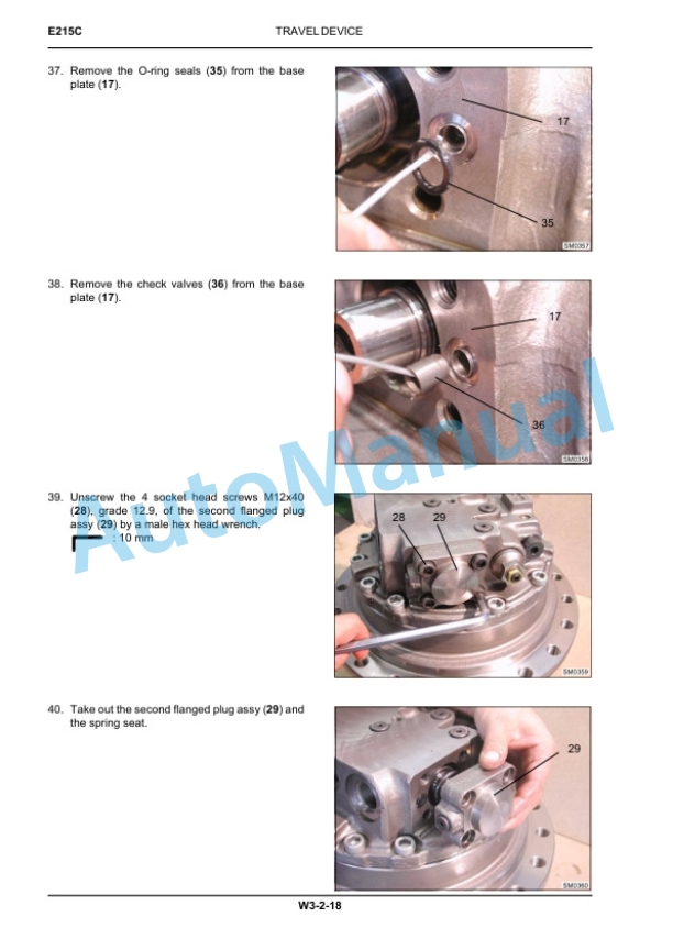New Holland E215C, E245C Crawler Excavator Service Manual 47399290A 5 New Holland E215C, E245C Crawler Excavator Service Manual 47399290A - Image 5