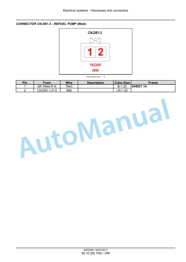 New Holland E215C, E245C EVO Hydraulic Excavator Service Manual 48024961 5 New Holland E215C, E245C EVO Hydraulic Excavator Service Manual 48024961 - Image 5