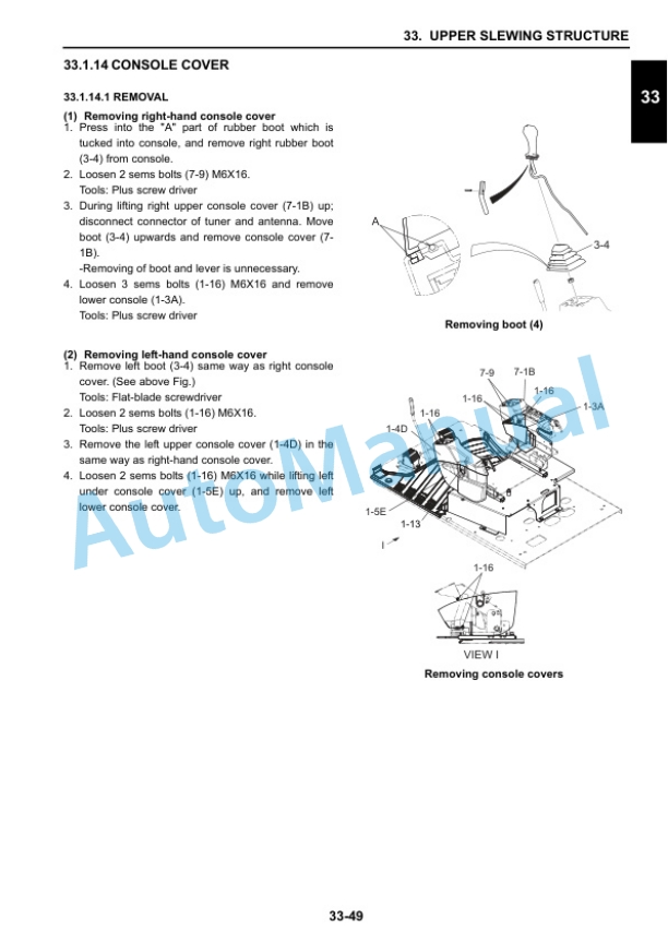 New Holland E230CSR Crawler Excavator Service Manual 47426609A 3 New Holland E230CSR Crawler Excavator Service Manual 47426609A-3