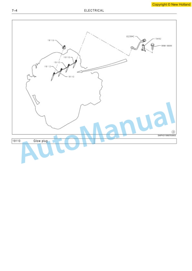 New Holland E235BSR Mini Excavator Service Manual 87677758A 5 New Holland E235BSR Mini Excavator Service Manual 87677758A - Image 5