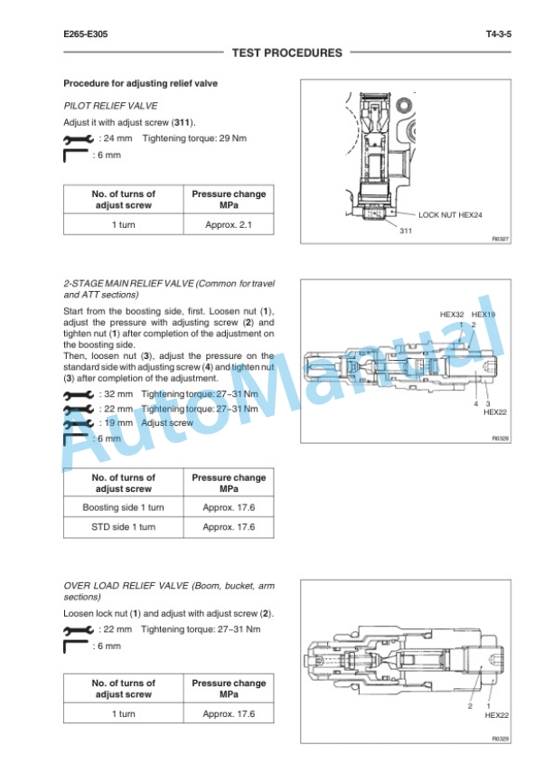 New Holland E265, E305 Tier 3 Workshop Manual 60413674 3 New Holland E265, E305 Tier 3 Workshop Manual 60413674-3