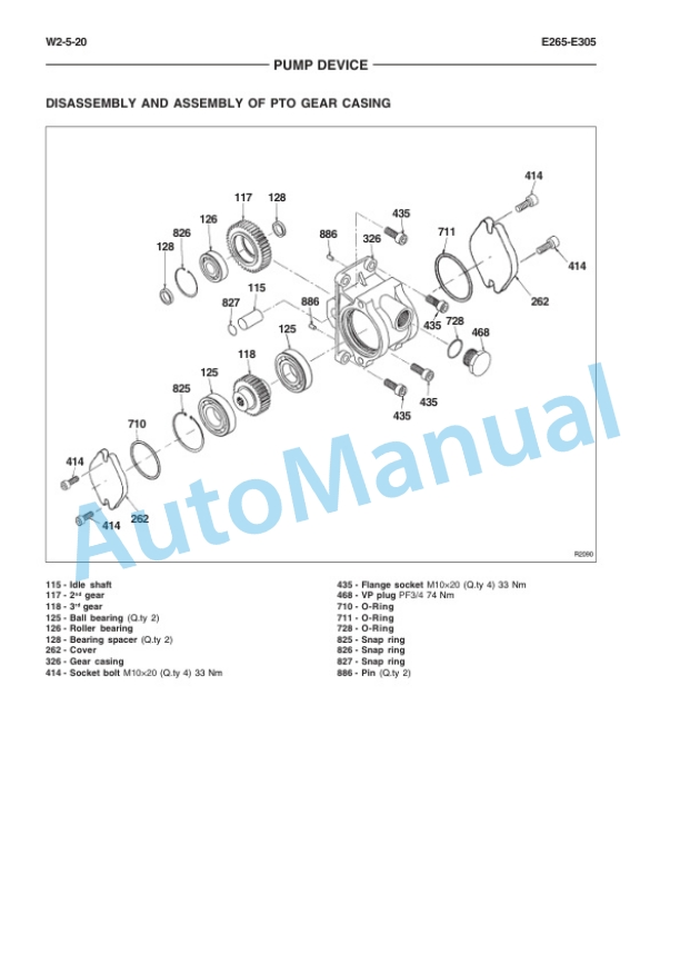 New Holland E265, E305 Tier 3 Workshop Manual 60413674 4 New Holland E265, E305 Tier 3 Workshop Manual 60413674-4