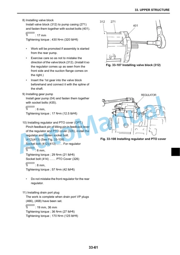 New Holland E265B, E265BLC Hydraulic Excavator Shop Manual 87731199 3 New Holland E265B, E265BLC Hydraulic Excavator Shop Manual 87731199-3